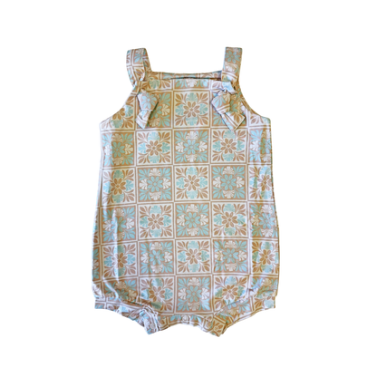 Blue Kuiki Knotted Overall: 18-24MO