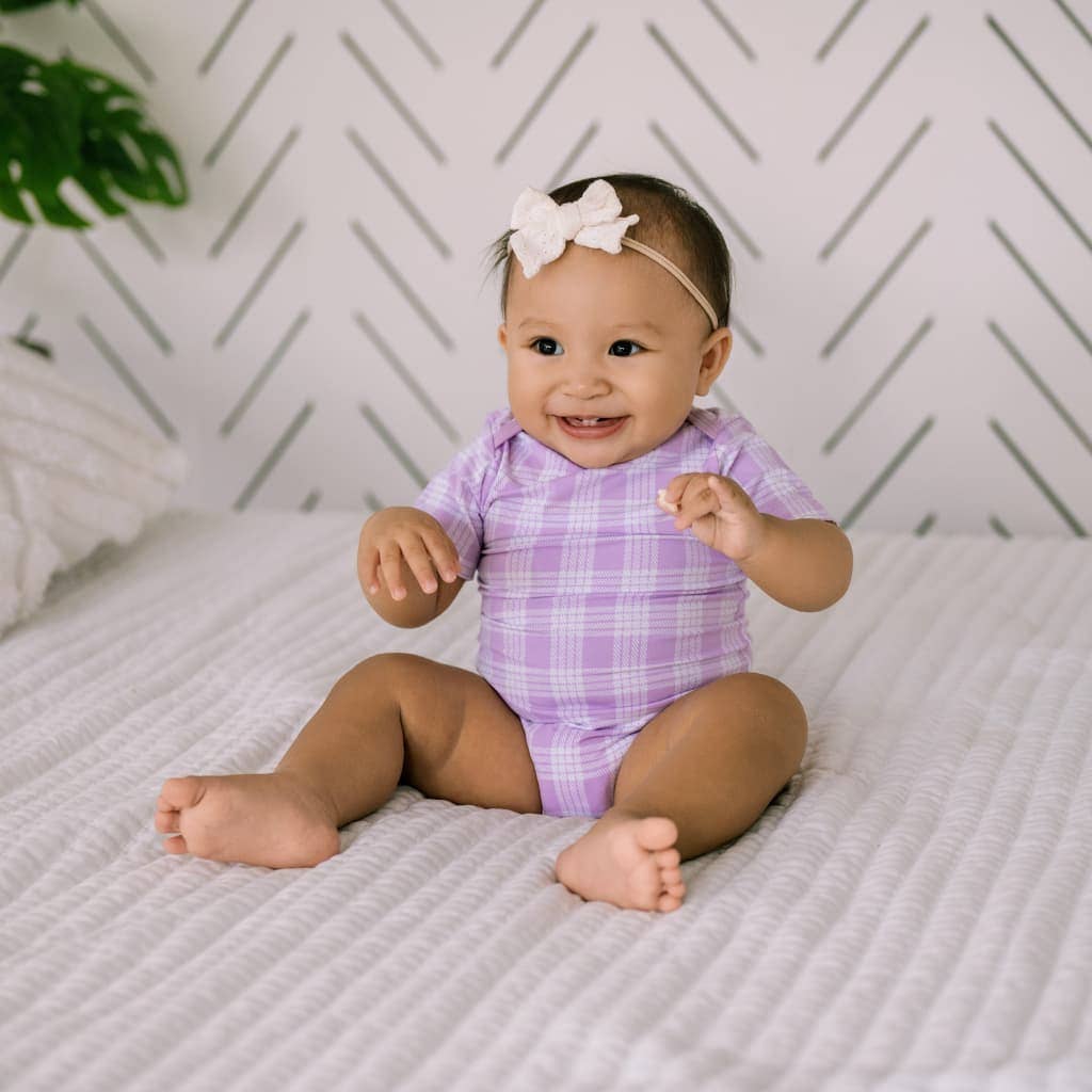 Poni Palaka Bamboo Onesie: 0-6M