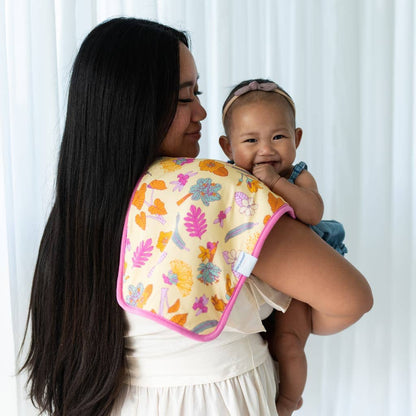 Roots & Blooms Burp Cloth