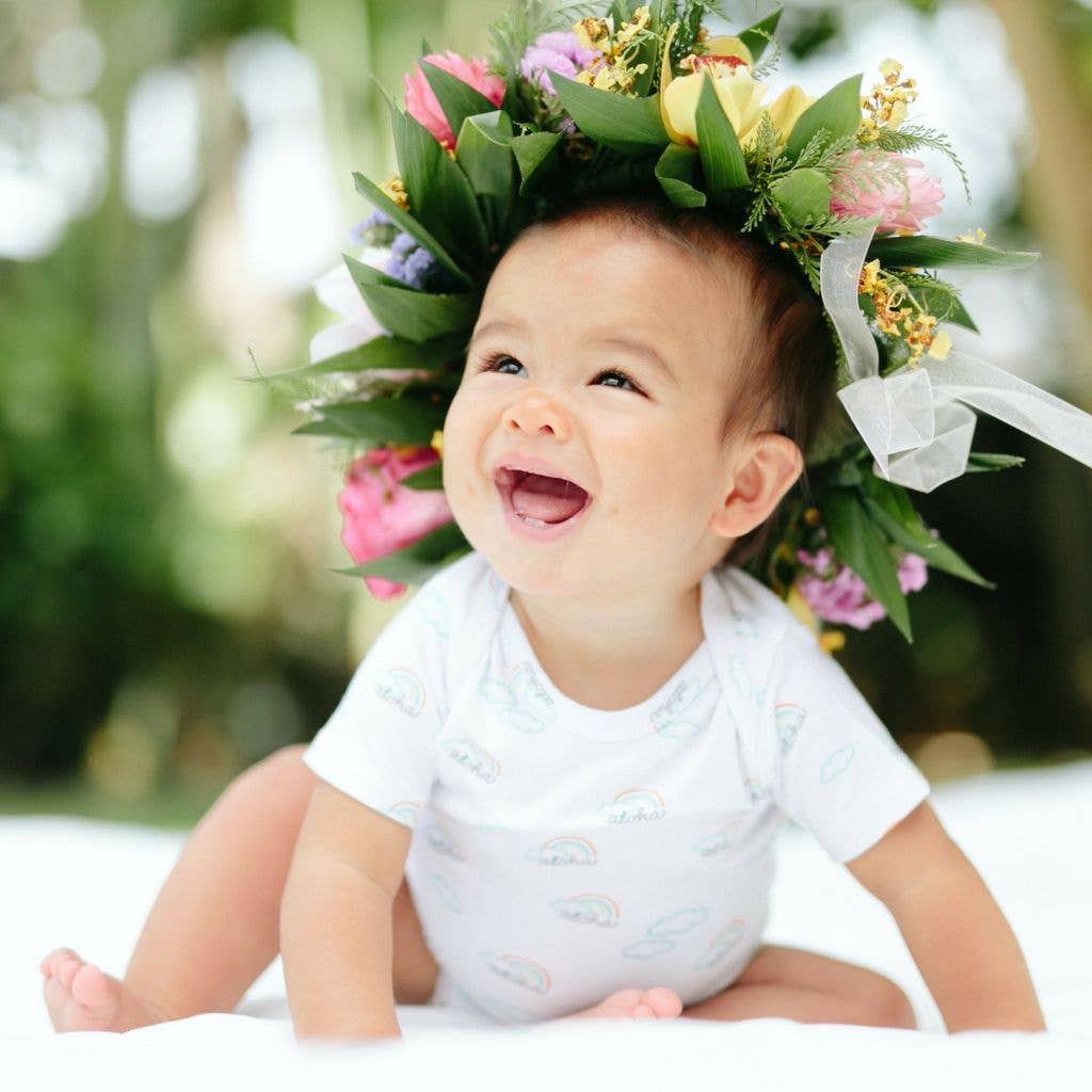 Pot O' Aloha Baby Bamboo Onesie: 6-12 M