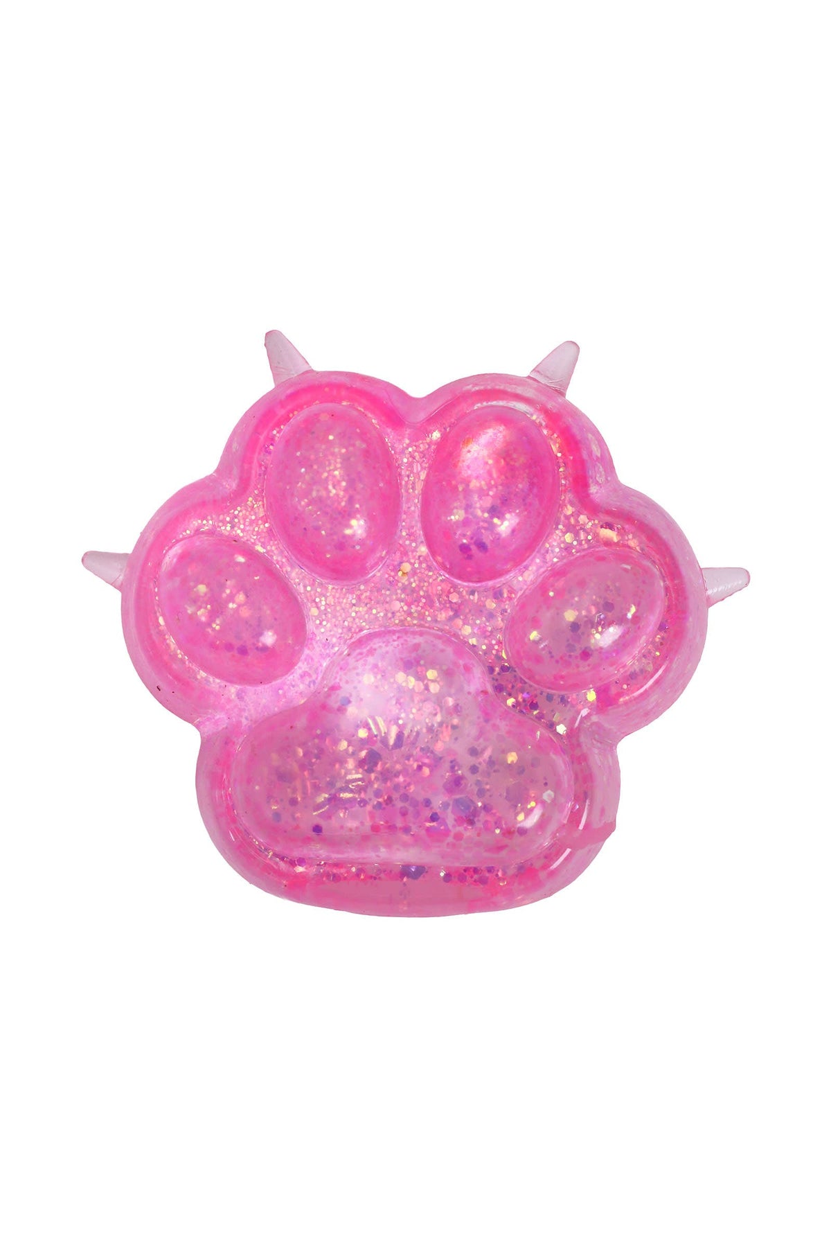 Cat Paw Glittery Squishy