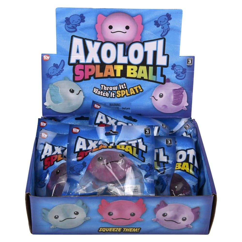2.5" Splat Axolotl