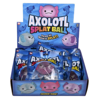 2.5" Splat Axolotl