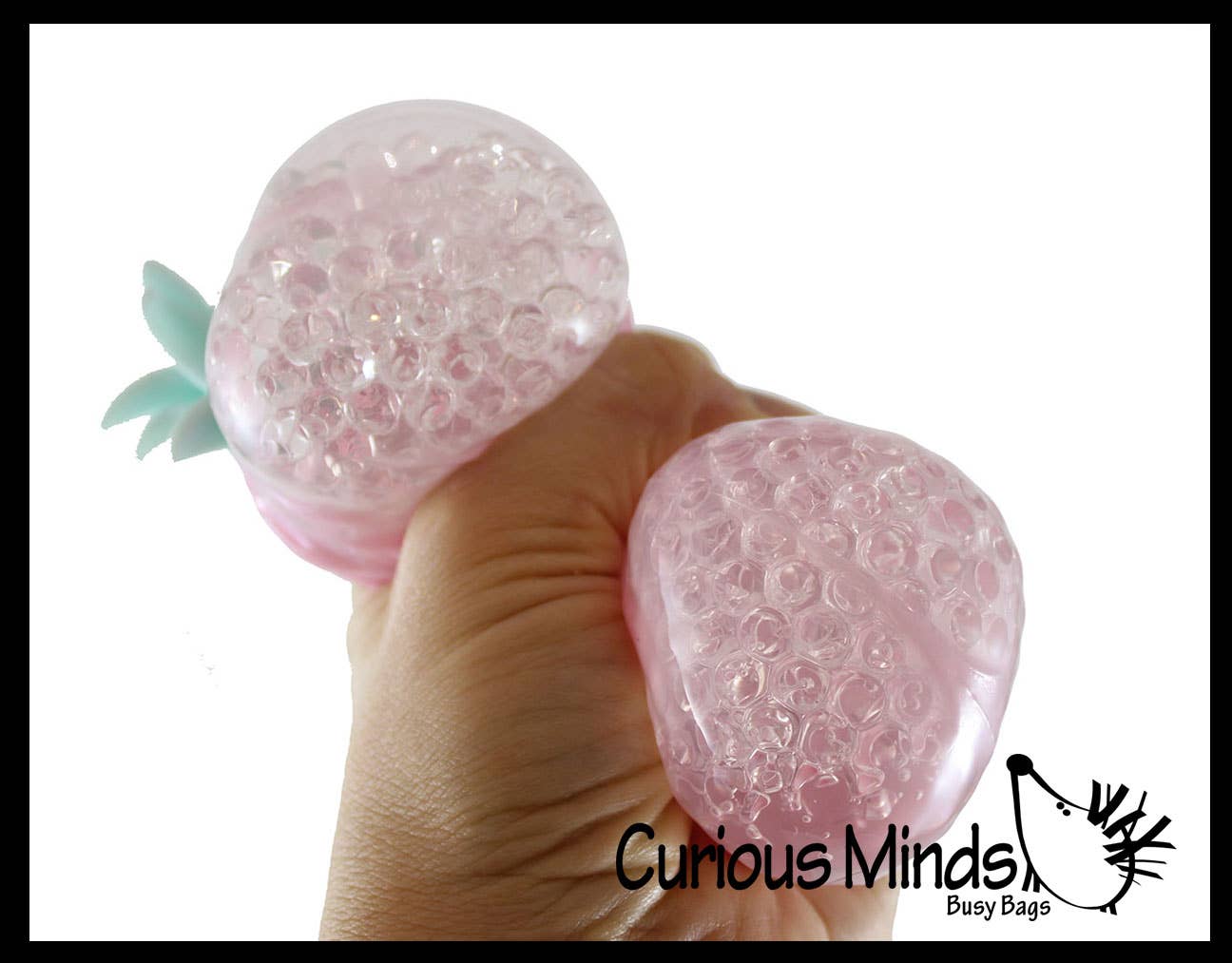Colored Pineapple Bead Filled Squishy