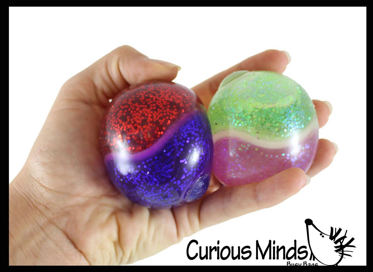 Glitter Swirling Stress Ball