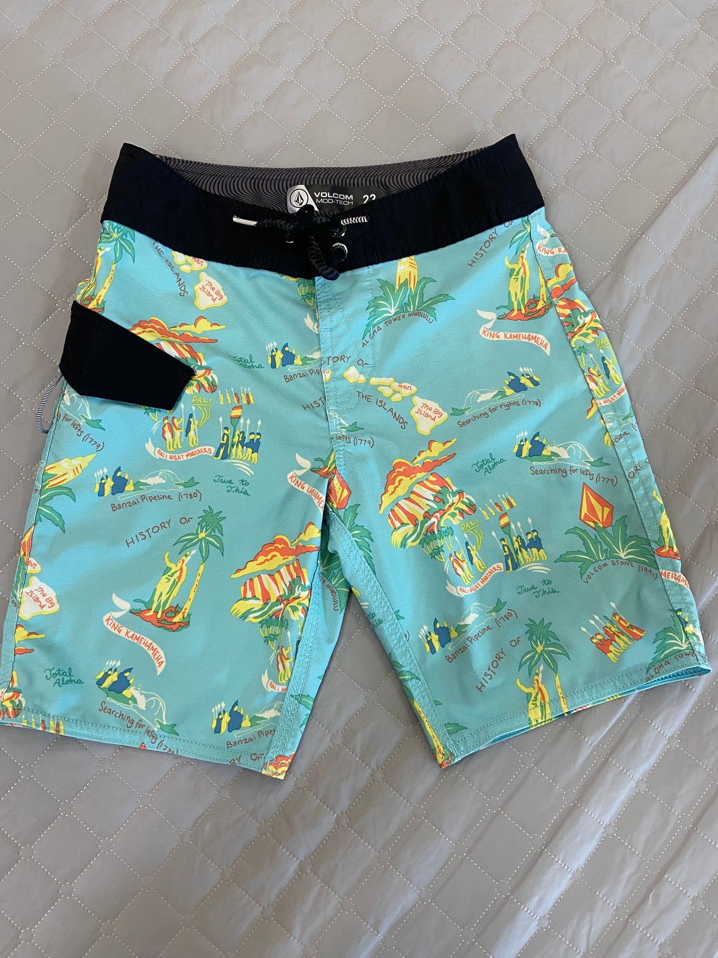 Volcom Blue Shorts, 10