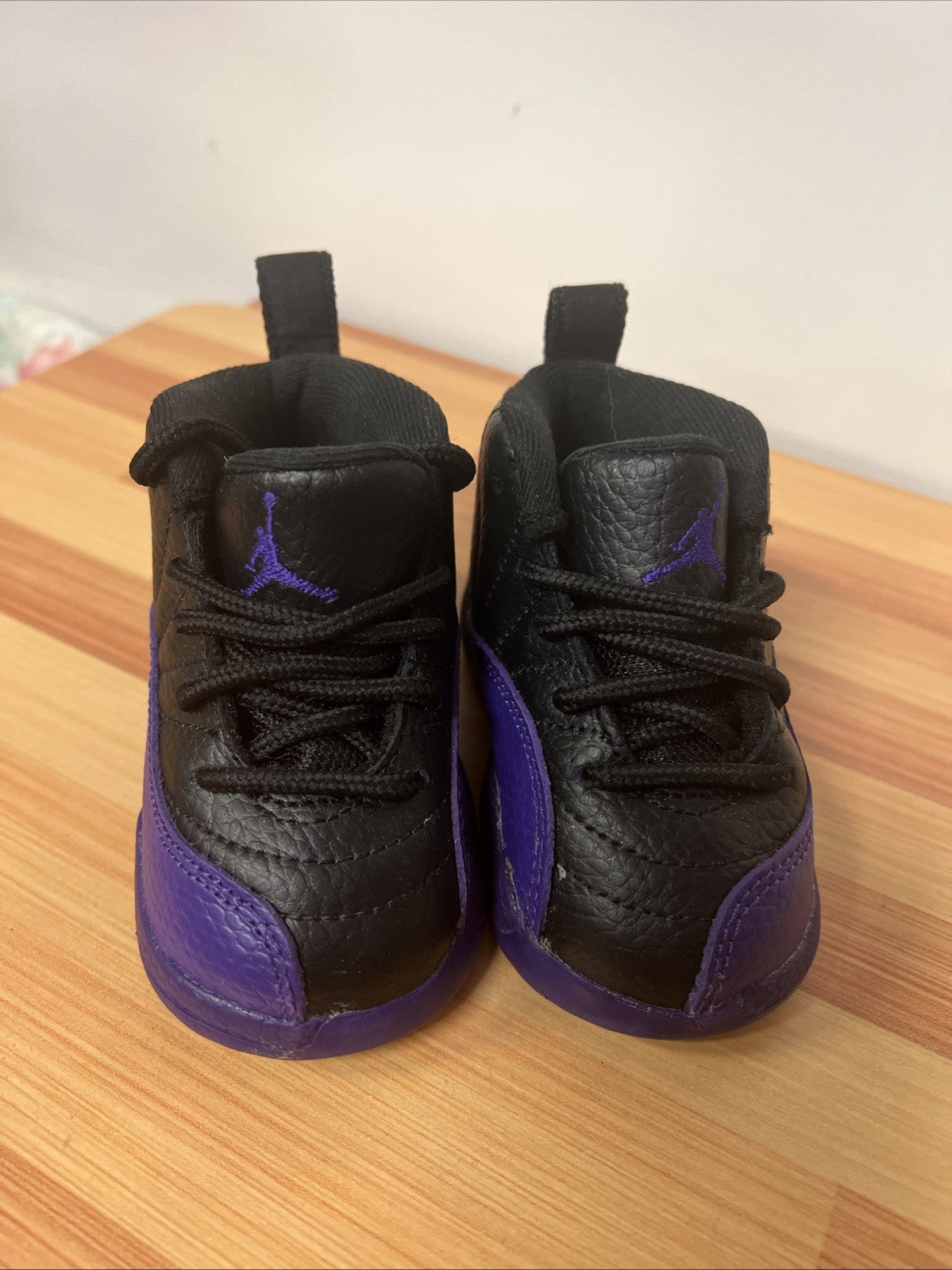 Nike Air JORDAN 12 Retro Field Purple Black 850000-057 Shoes Toddler Size 4C
