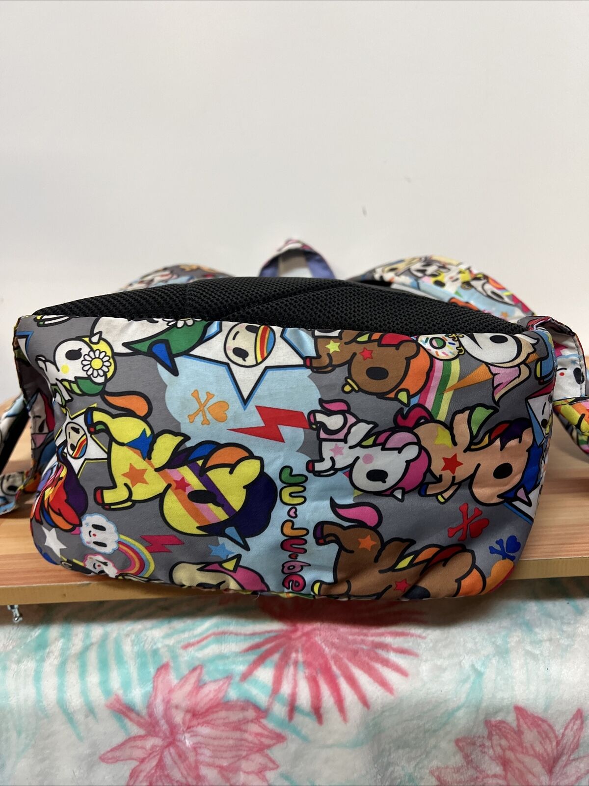 Tokidoki Ju Ju Be Unikiki Unicorn Diaper Bag Backpack MiniBe Purple