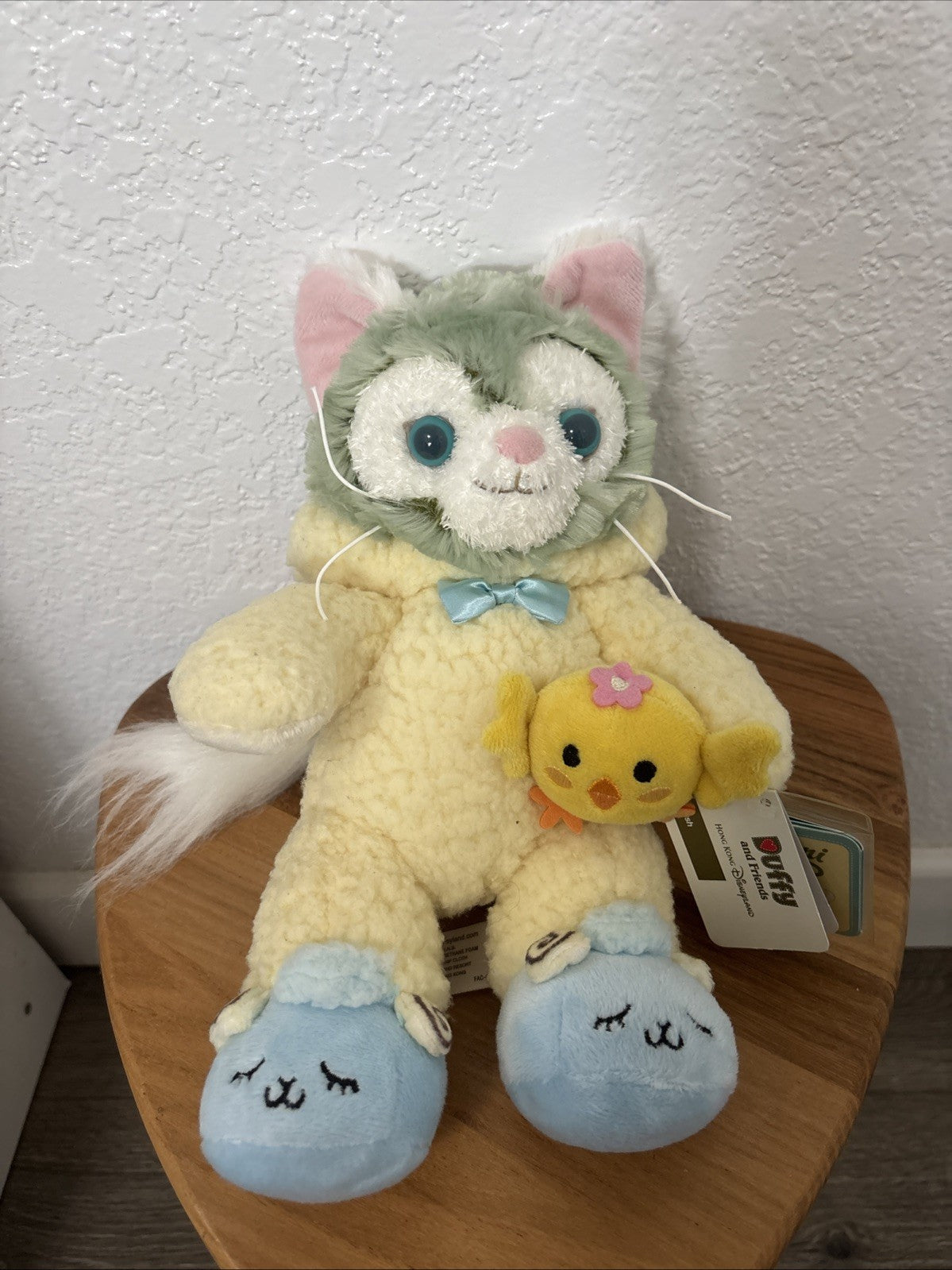 Hong Kong Disney Easter Gelatoni Plush With Tags 11" RARE With Tags