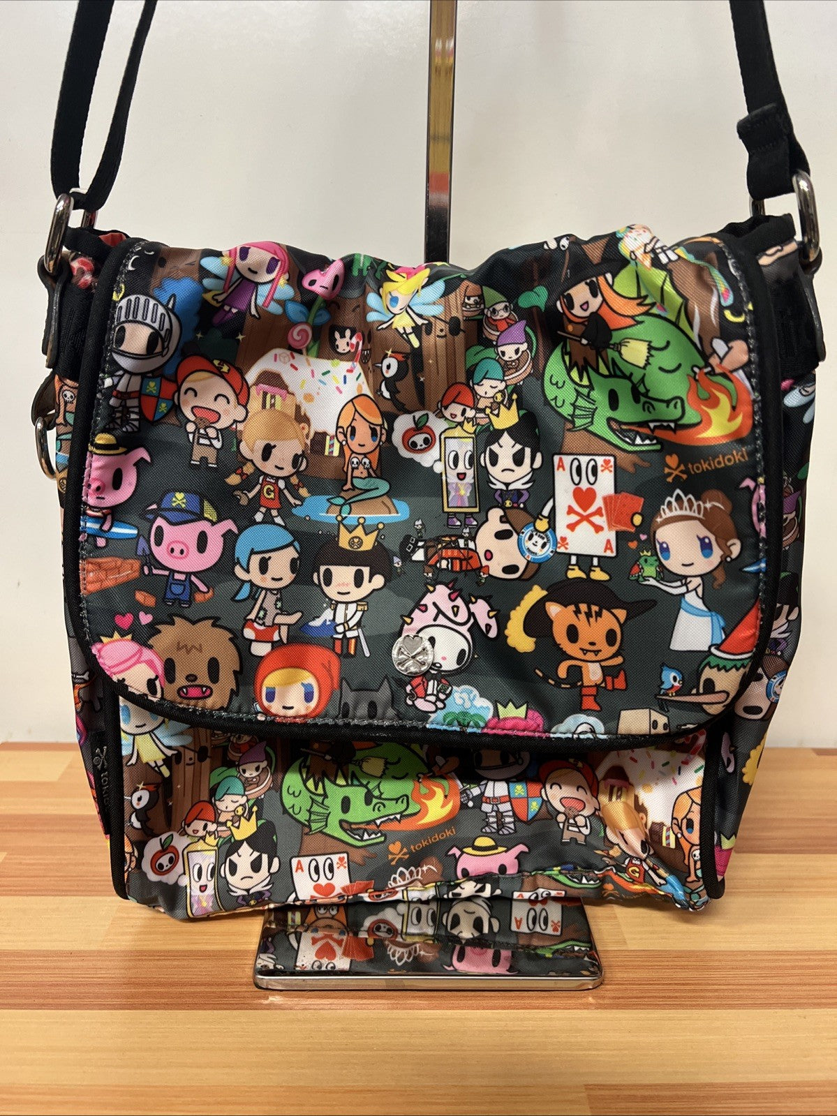 TOKIDOKI Lesportsac Fairytella Crossbody Messenger Bag Excellent Condition