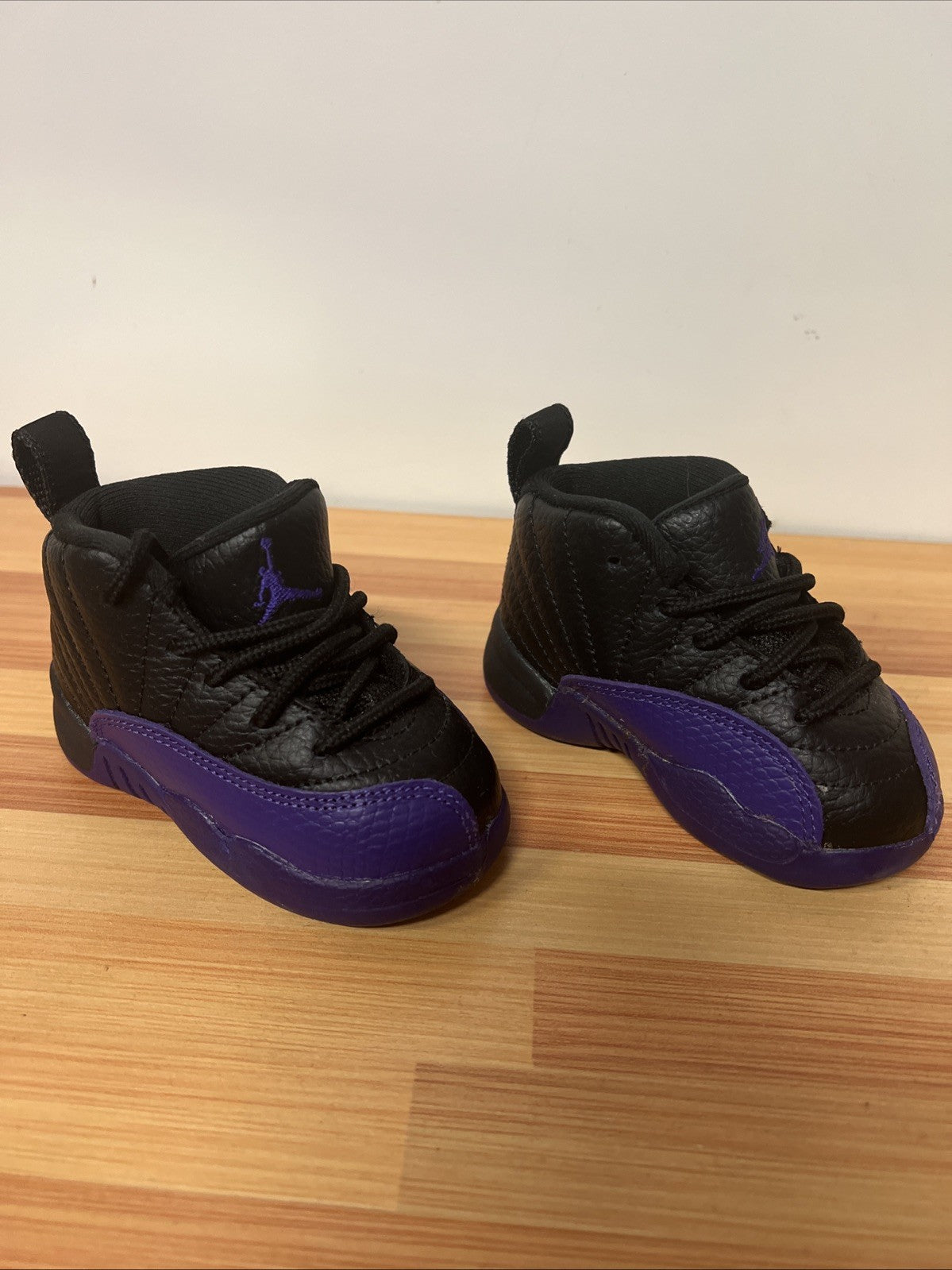 Nike Air JORDAN 12 Retro Field Purple Black 850000-057 Shoes Toddler Size 4C