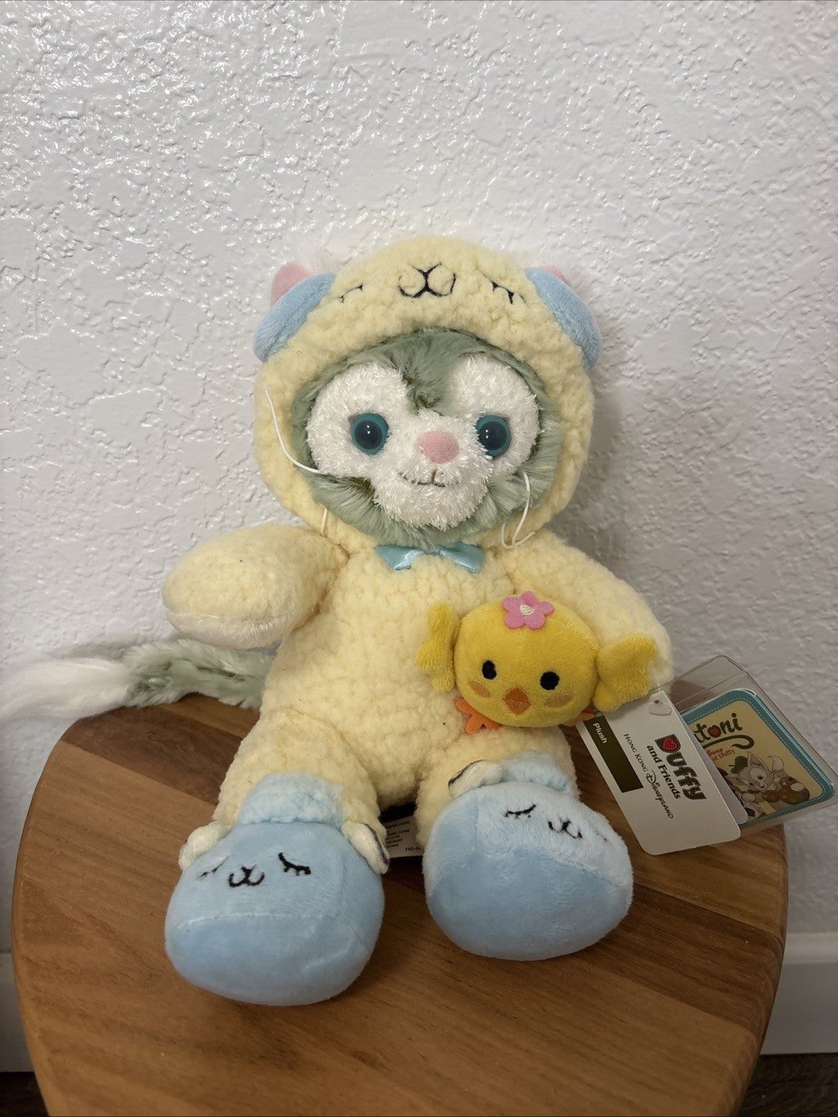Hong Kong Disney Easter Gelatoni Plush With Tags 11" RARE With Tags