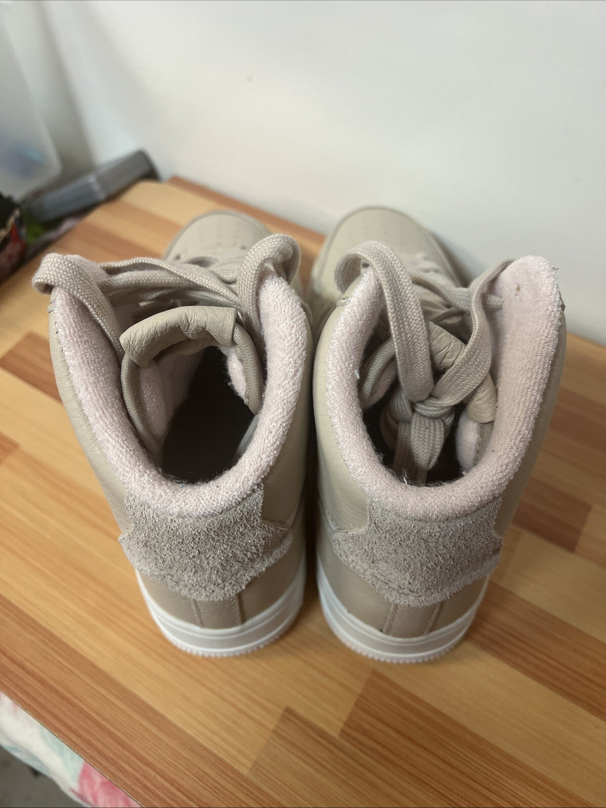 Nike Air Force 1 Sculpt Women's Shoes Sandrift/Light Soft Pink Size 5 DC3590-103
