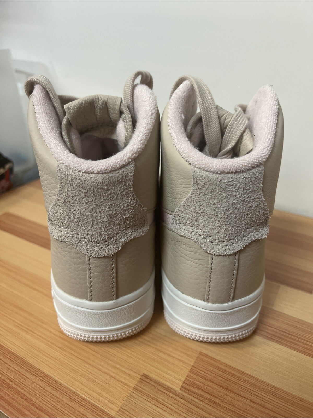 Nike Air Force 1 Sculpt Women's Shoes Sandrift/Light Soft Pink Size 5 DC3590-103