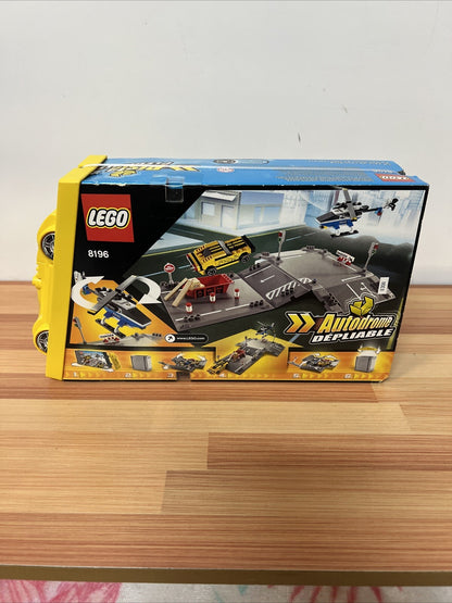 Lego WORLD RACERS Racing Set 8196 ~ CHOPPER JUMP w/ FOLD OUT RACE TRACK NEW HTF