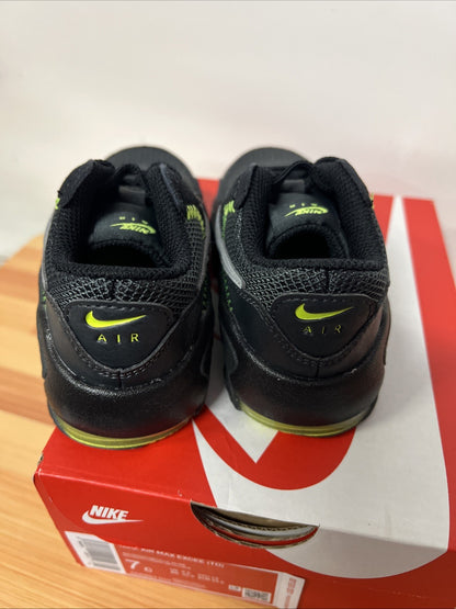 Nike Air Max Excee Toddler Sneaker Shoes Size 7C Black Green CD6893-010
