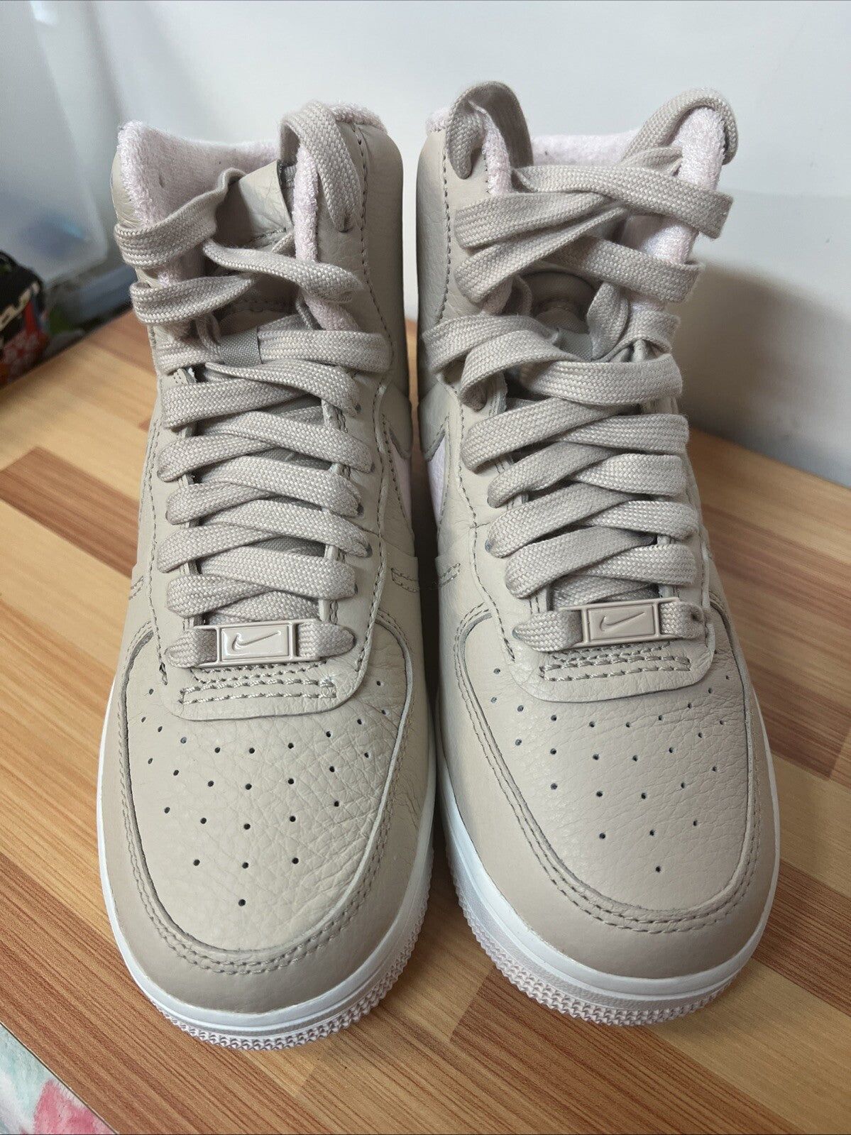 Nike Air Force 1 Sculpt Women's Shoes Sandrift/Light Soft Pink Size 5 DC3590-103