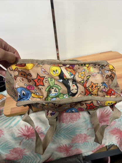 Tokidoki x LeSportsac Backpack Cactus Spring Flower Beige