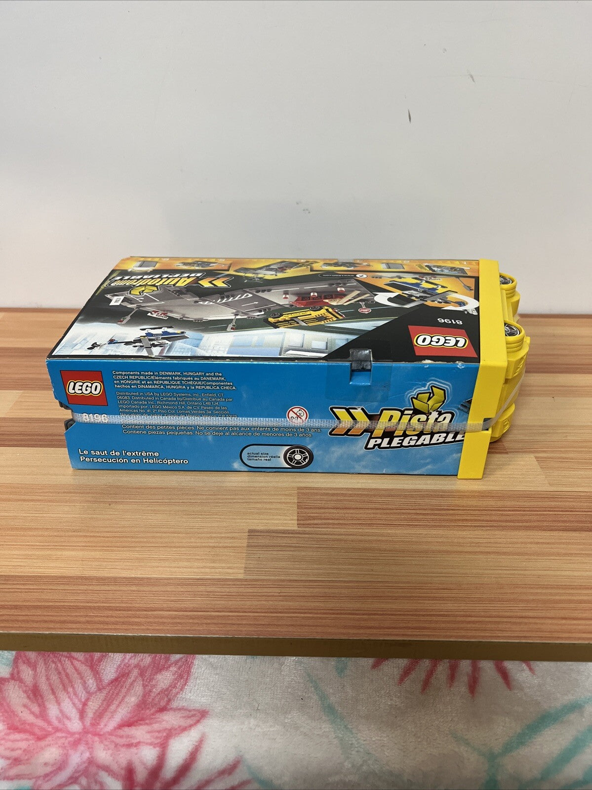 Lego WORLD RACERS Racing Set 8196 ~ CHOPPER JUMP w/ FOLD OUT RACE TRACK NEW HTF