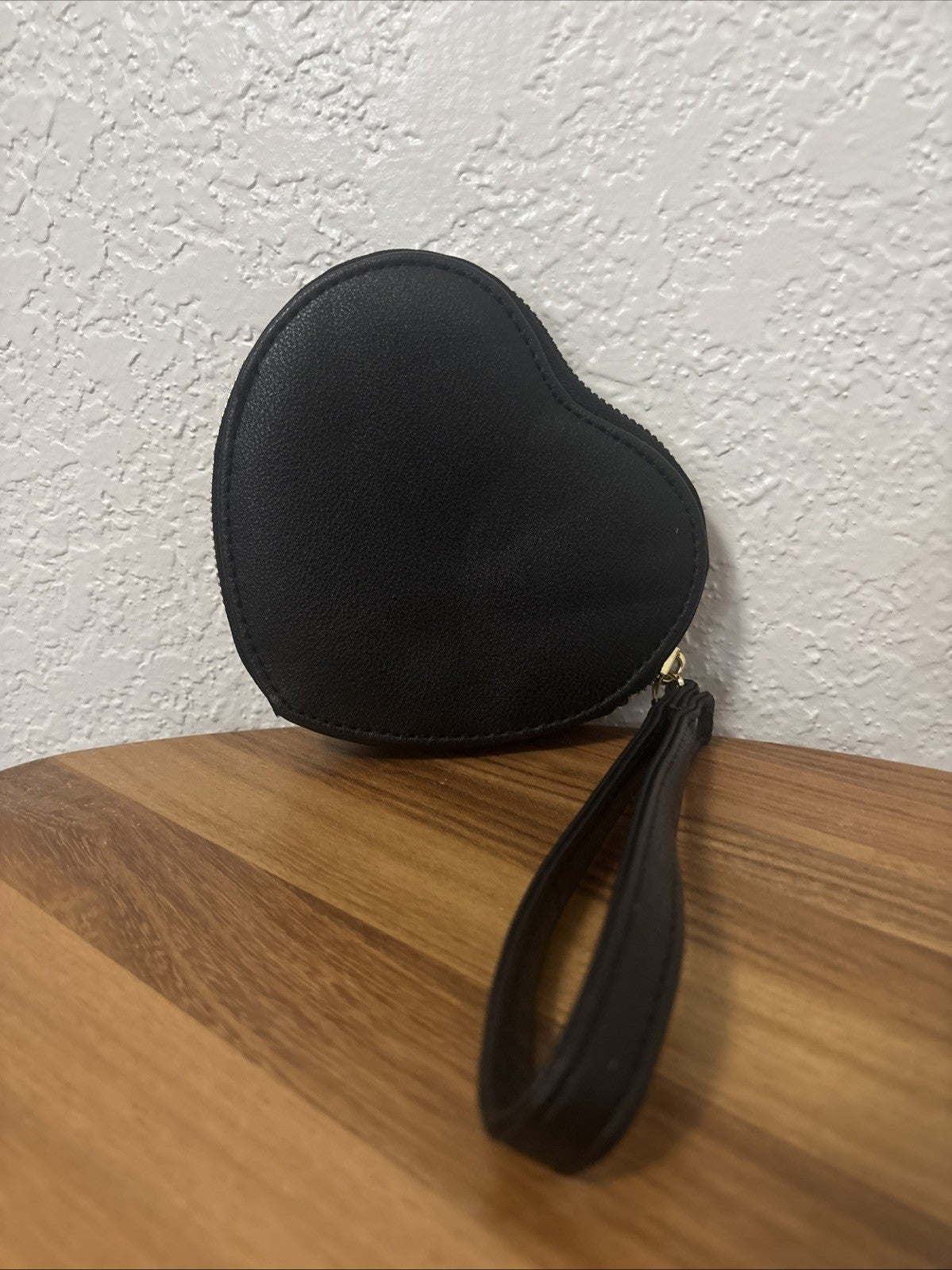 Juicy Couture Heart Wristlet Wallet Black Pretty Bow Heart New Sealed