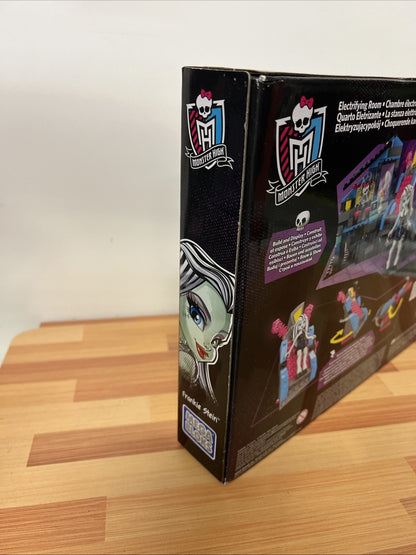 Mega Bloks Monster High Frankie Stein's Electrifying Room Building Set NEW