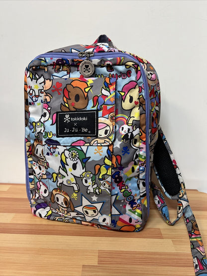 Tokidoki Ju Ju Be Unikiki Unicorn Diaper Bag Backpack MiniBe Purple