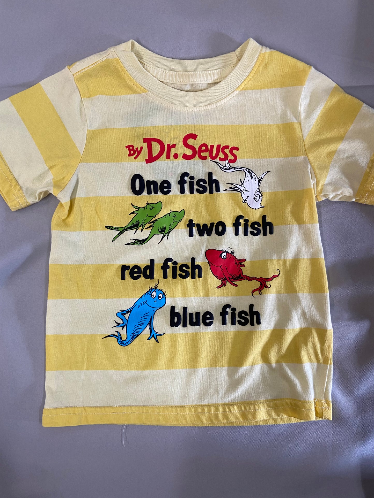 Dr. Seuss Yellow Shirt, 3t
