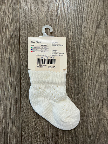Gymboree GymBooties Baby Fashion Booties NB INF 6-12 mos White lace 90s 00s
