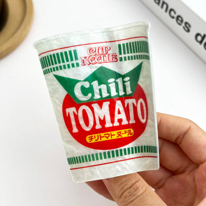 Japanese Cup Noodle Hair Claw Clip, Cute Food Hair Clip: A