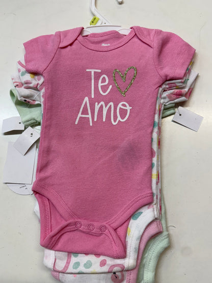 New 4pk Bodysuits, 0-3m