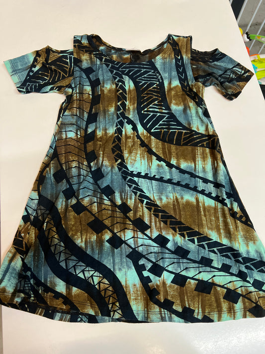 Missing Polynesia Dress, Size 2-3T