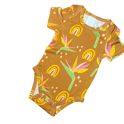 Classic Onesie - Retro Paradise: 0-3 M
