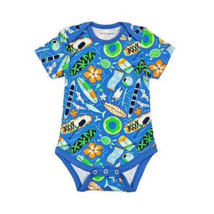 Beach Day Bamboo Onesie: 0-6M