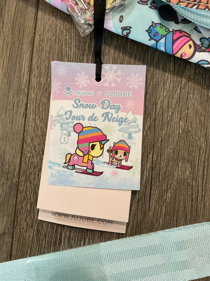 tokidoki Snow Day Crossbody Sling Diaper Bag — Ice Blue