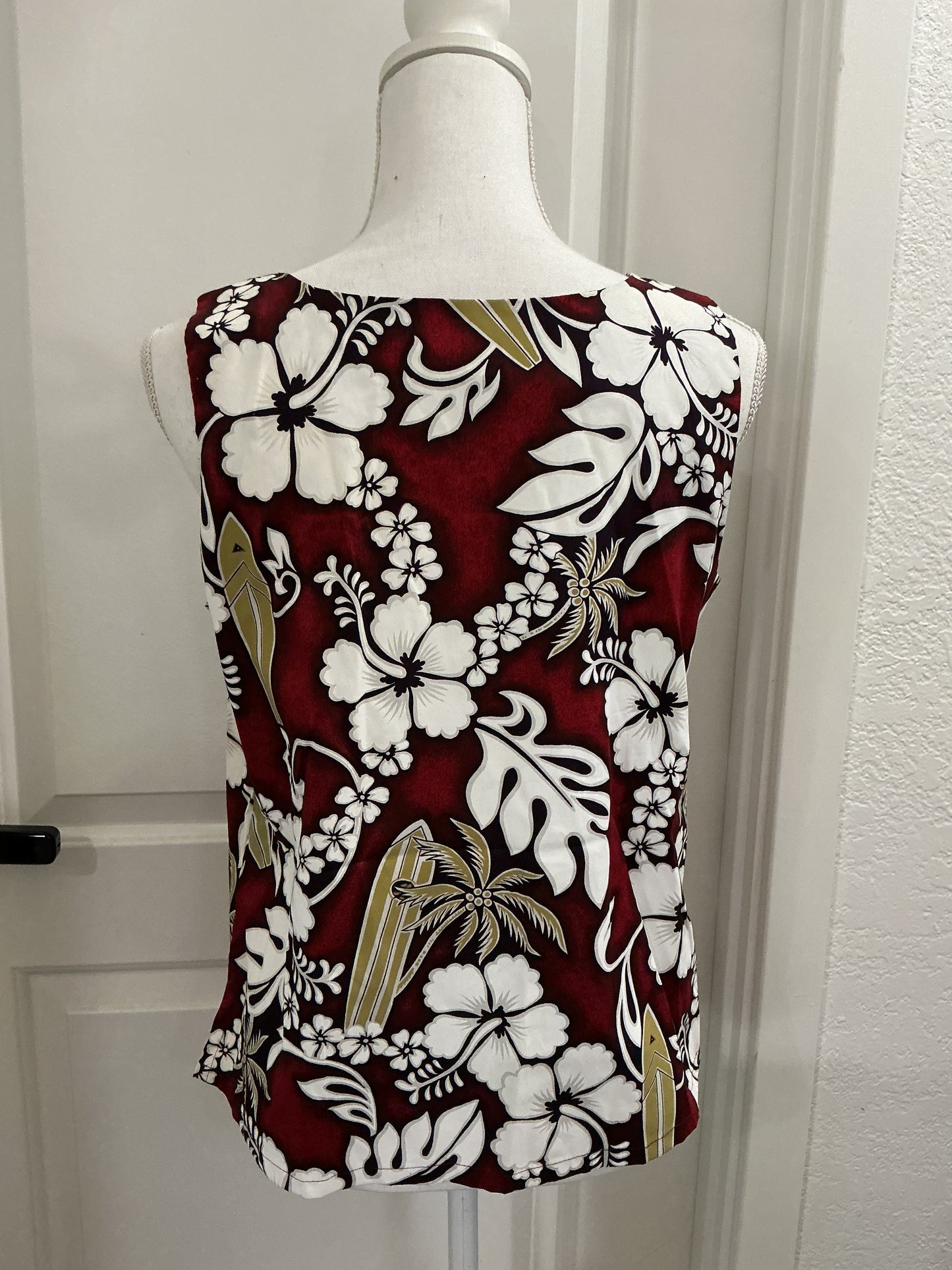 NWOT KY’s Hawaii Vintage Hawaiian Tank Top Size Medium