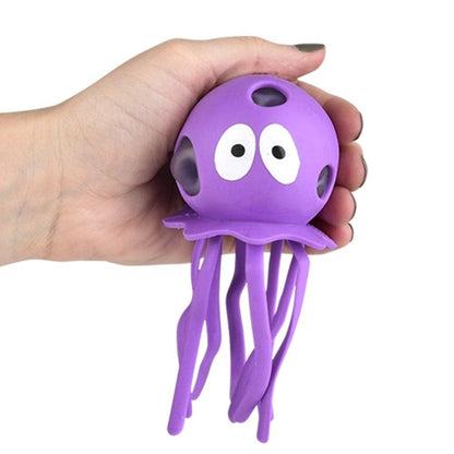 5.5" Squish & Stretch Beaded Octopus