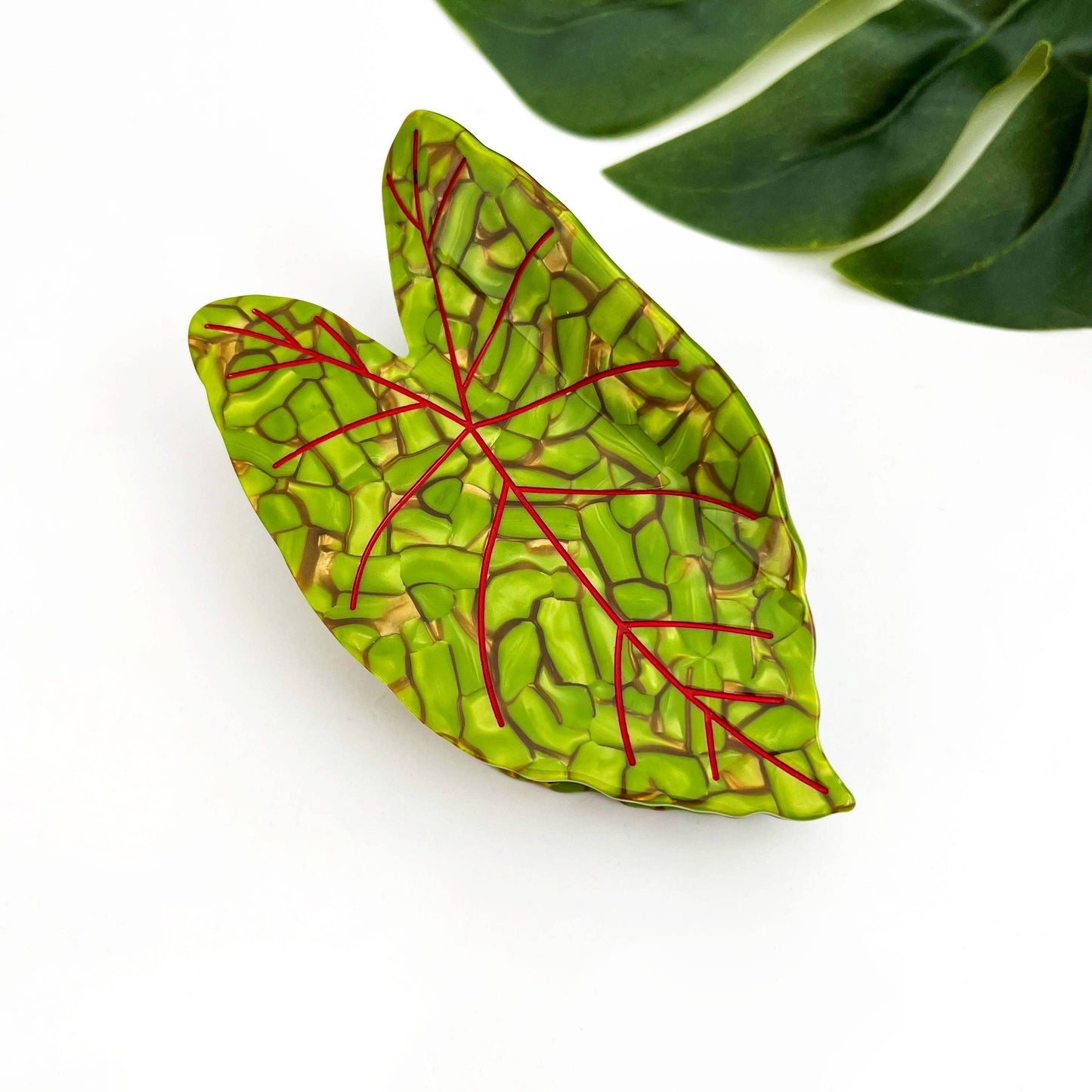 Yellow/Green Kalo Claw Clip