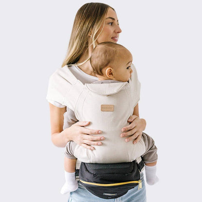 The Tushbaby Hip Carrier: Black & Gold / Tushbaby