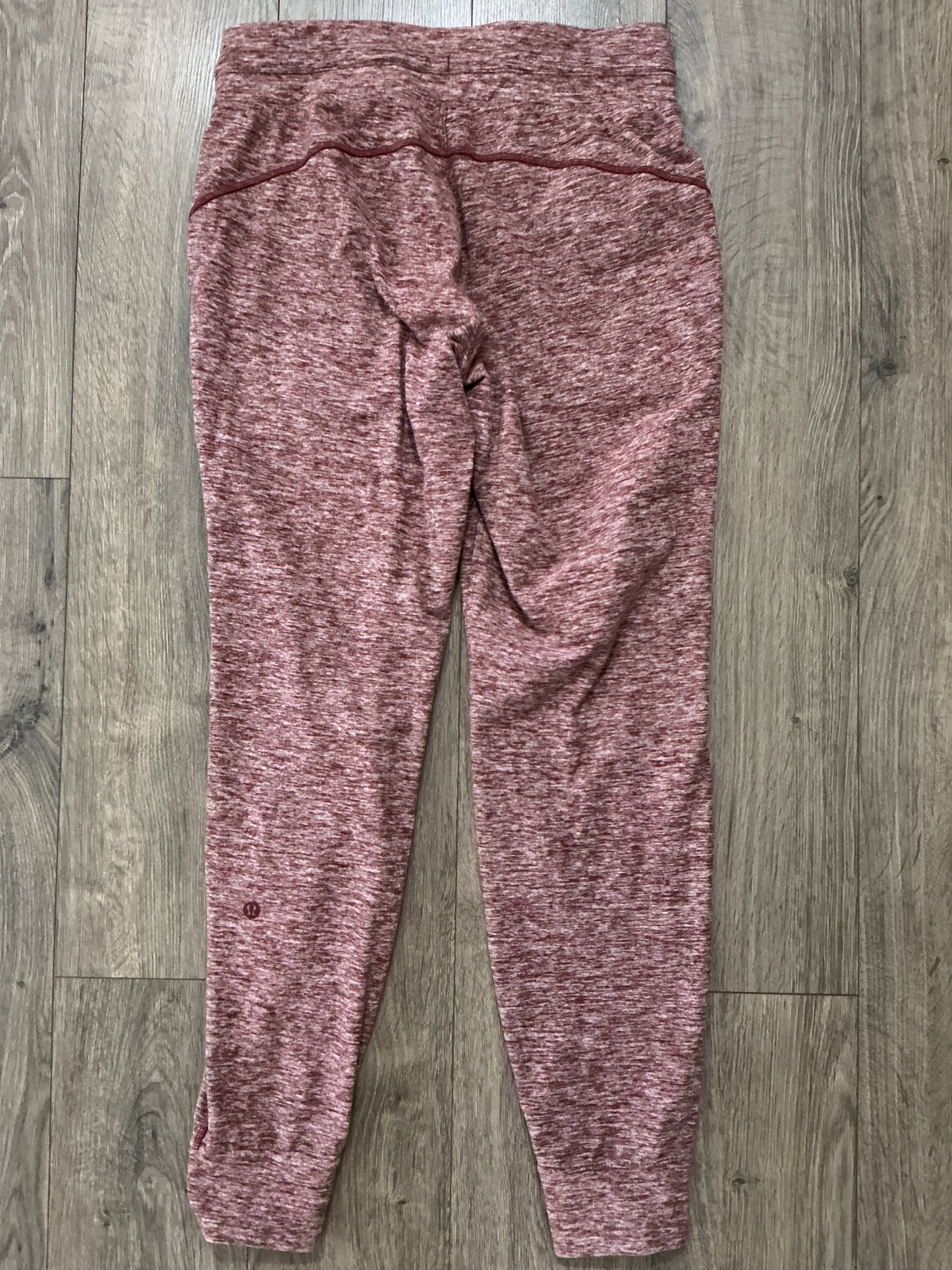 Lululemon Leggings Women small Gray Wunder Under Cropped Stretch Pull On Workout
