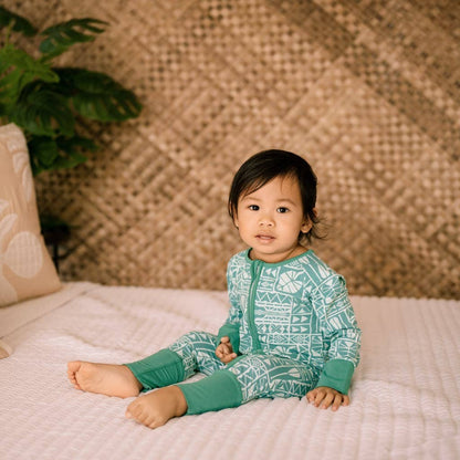 Kapa Kulture Bamboo Coverall: 18-24M
