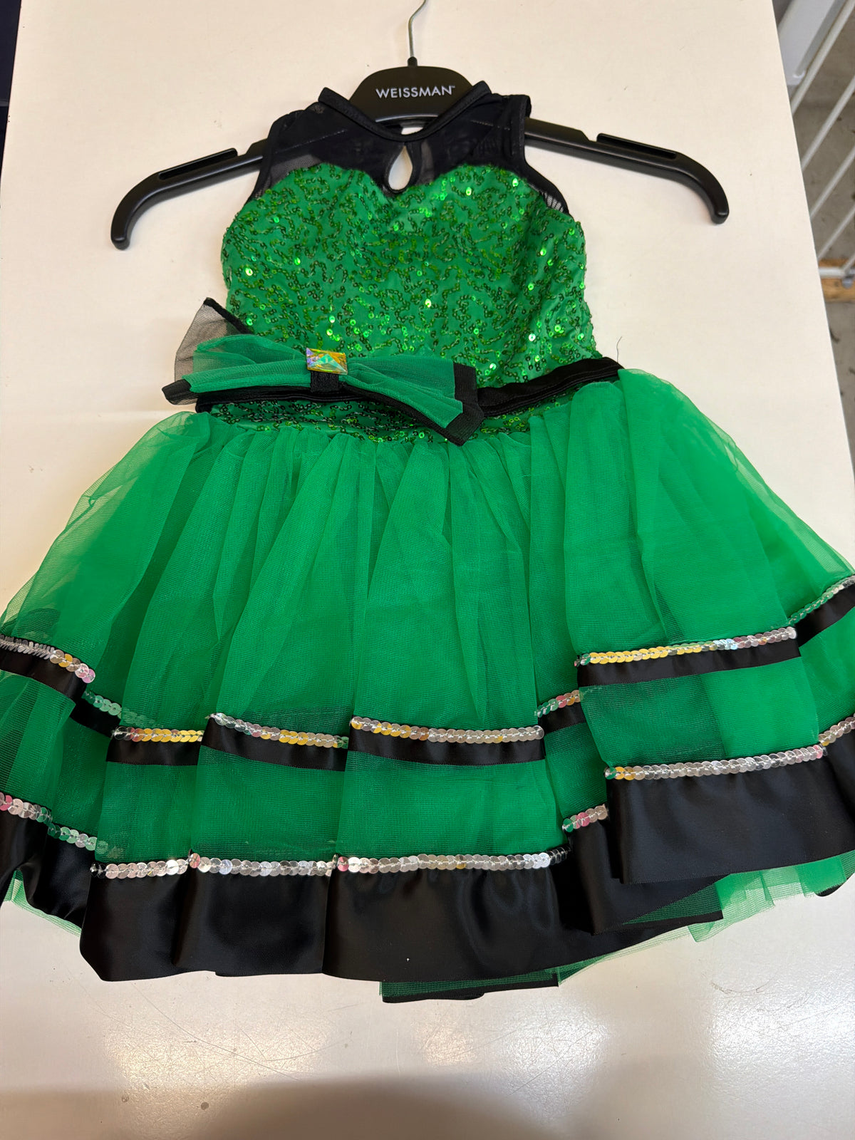 Weissman Green Dress, 4T