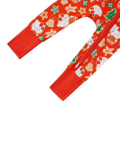 PoshTOT Hello Kitty Christmas Romper: 3-6M