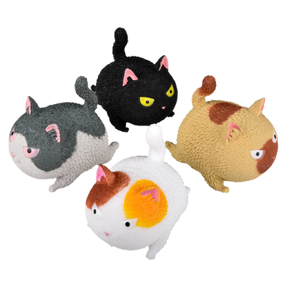 SQUISH AND STRETCH PUFFY CAT