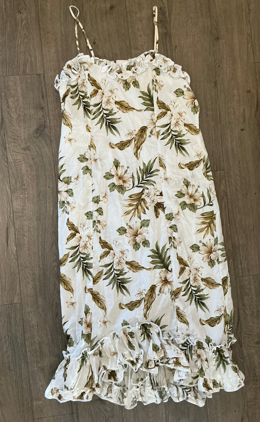 New KY’s Hawaii Vintage Hawaiian Dress, Size 3XL