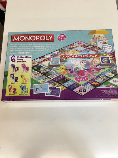 New My Little Pony Monopoly