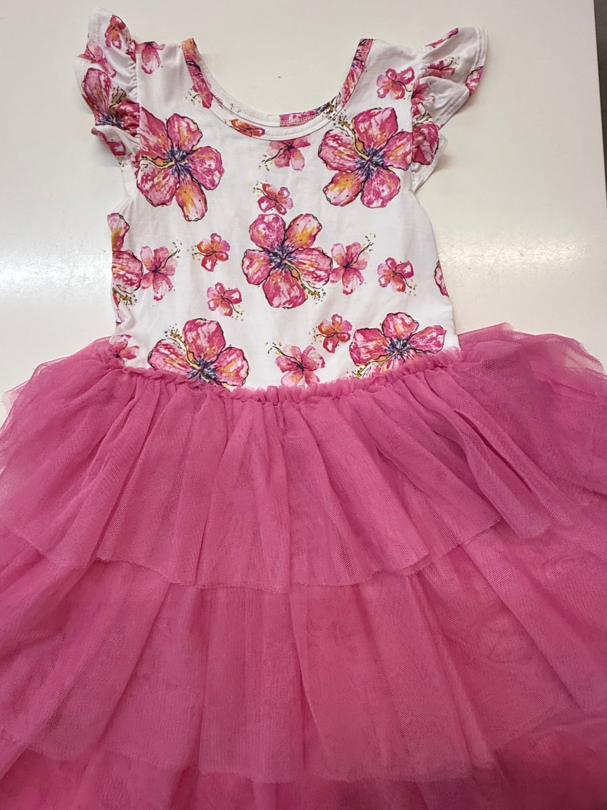 Coco Moon Hibiscus Dress, 7/8