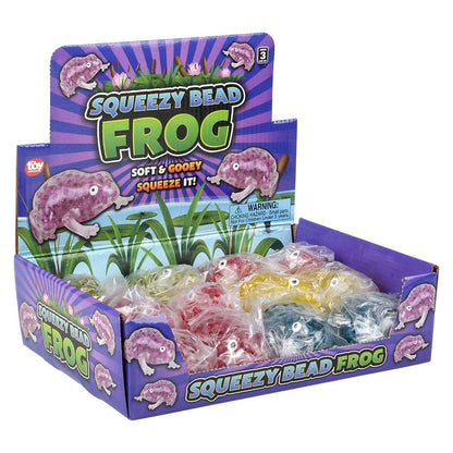 3.5" SQUEEZY BEAD FROG
