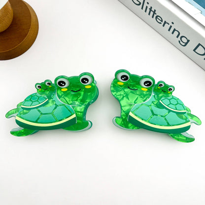 Double Turtle Claw Clip