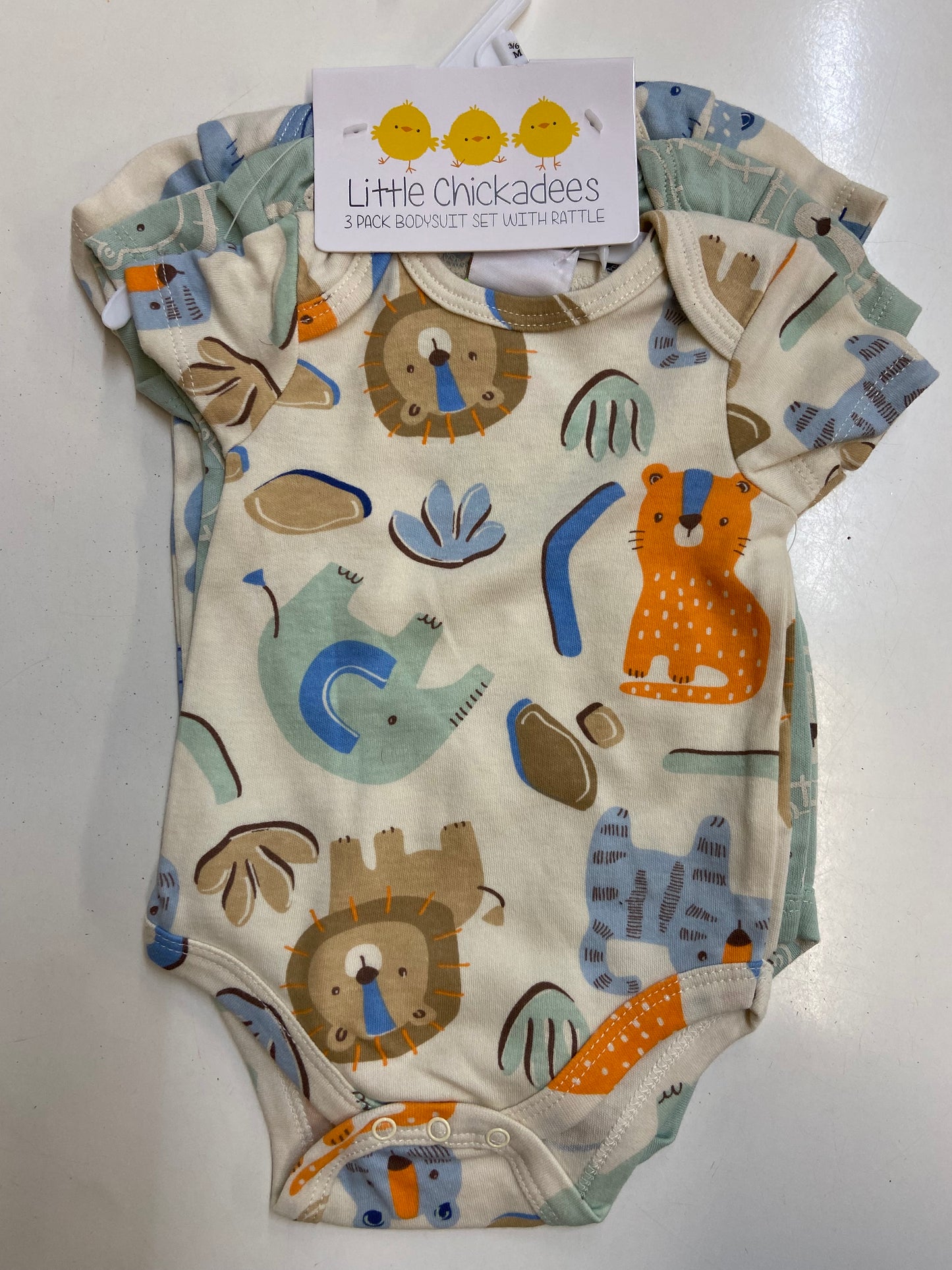 New Little Chickadees 3 Piece Set, 3-6m
