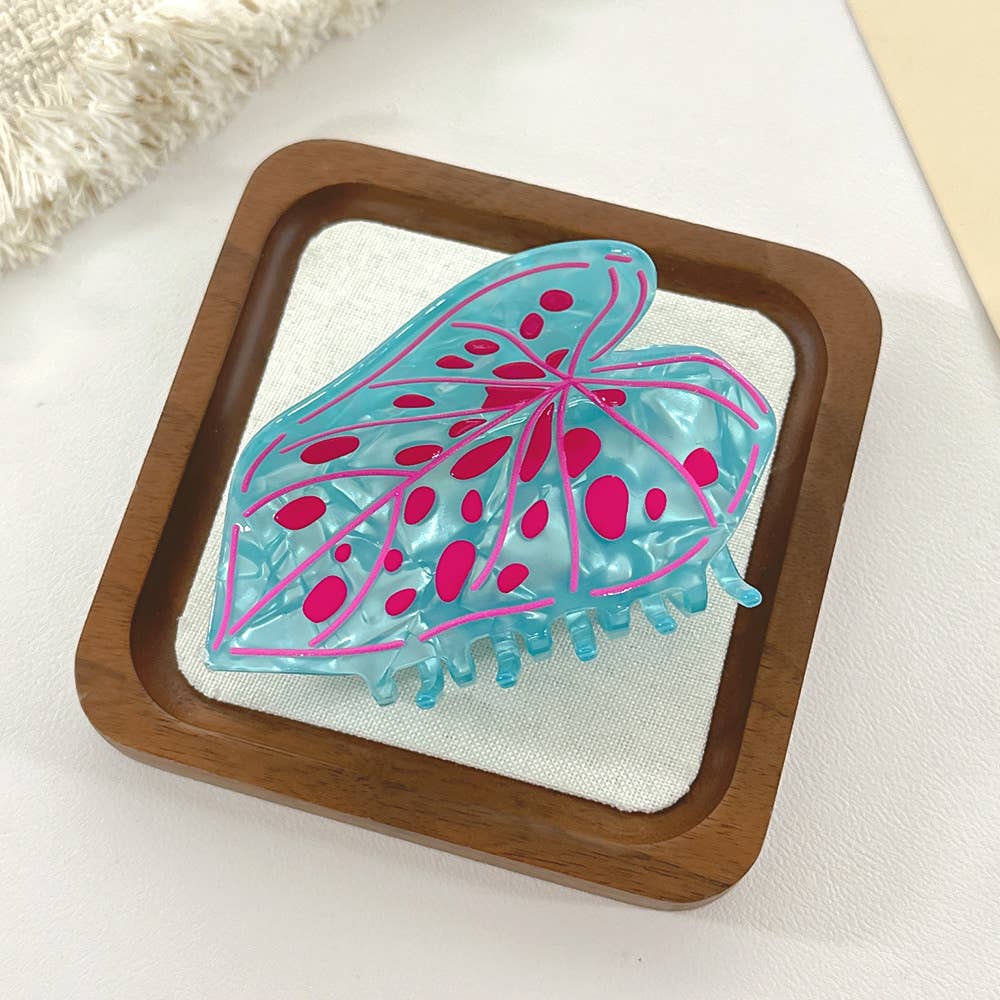Kalo Hair Claw Clip: Blue